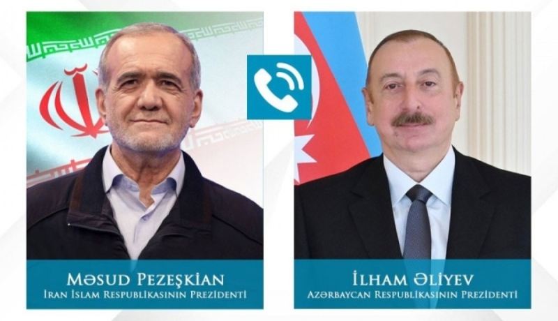 Məsud Pezeşkian Prezident İlham Əliyevə zəng etdi 