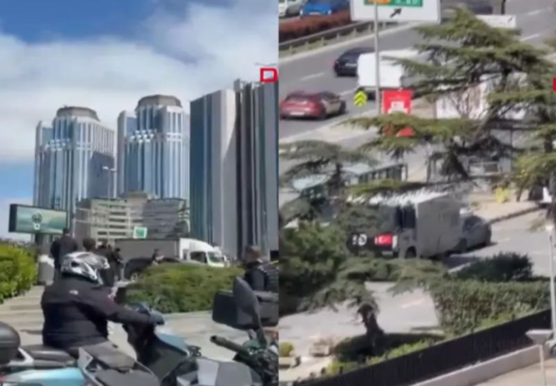 İstanbulda İsrail konsulluğu önündə atışma: 3 şübhəli zərərsizləşdirildi, 2 polis yaralandı