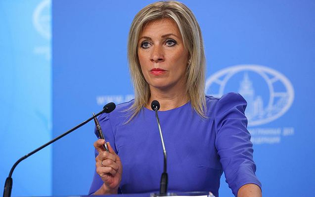 Zaxarovadan Simonyana sərt reaksiya 