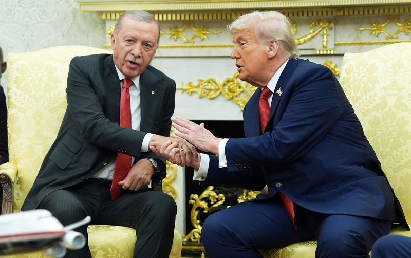 Tramp Ərdoğanla danışdı 
