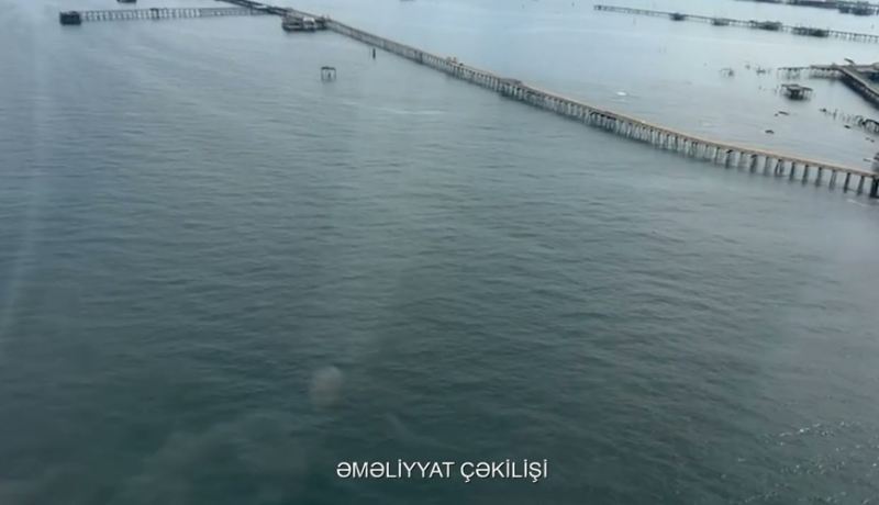 Xəzərdə balıqçı batdı - Əraziyə helikopter cəlb edildi 