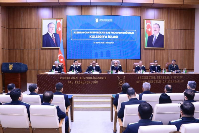 Kamran Əliyev Kollegiya iclası keçirdi - Foto 