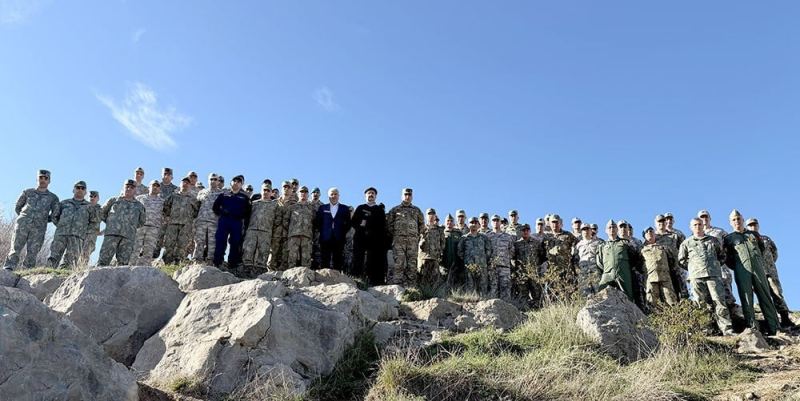 Türkiyə nümayəndə heyəti Qarabağda - Foto 