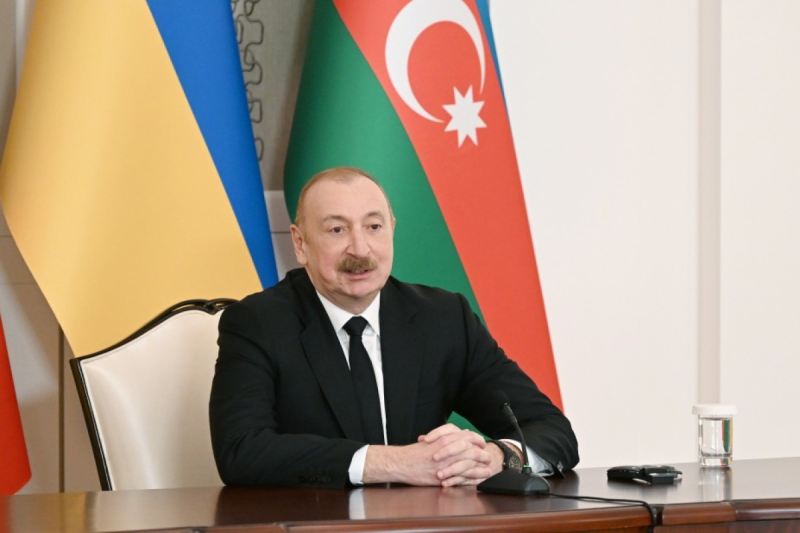 lham Əliyev: Həm Azərbaycanda, həm də Ukraynada hərbi sənaye kompleksi inkişaf edir 