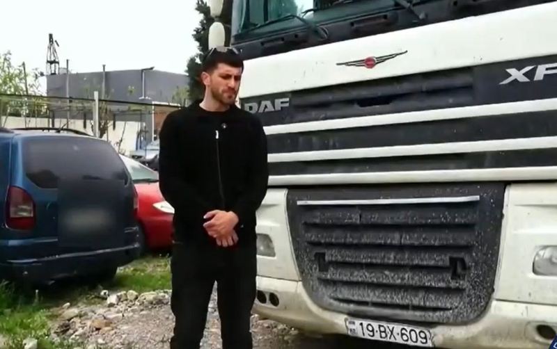 Təhlükəli manevrlər edən sürücü 30 sutkalıq həbs olundu - Video 