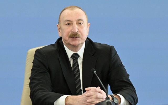 Bu gün biz Şərq-Qərb nəqliyyat dəhlizinə geniş sərmayə yatırırıq - Azərbaycan Prezidenti 