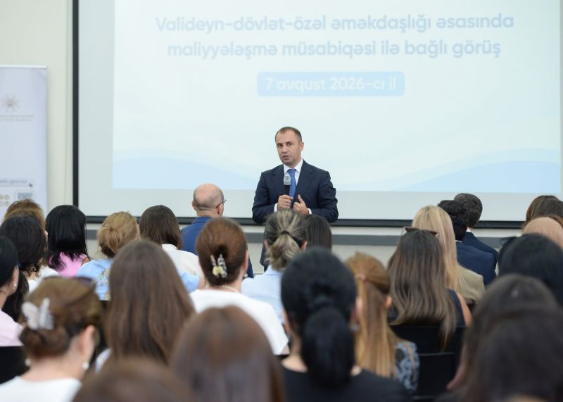 Özəl bağçalarla maliyyələşmə müsabiqəsi müzakirə olundu 