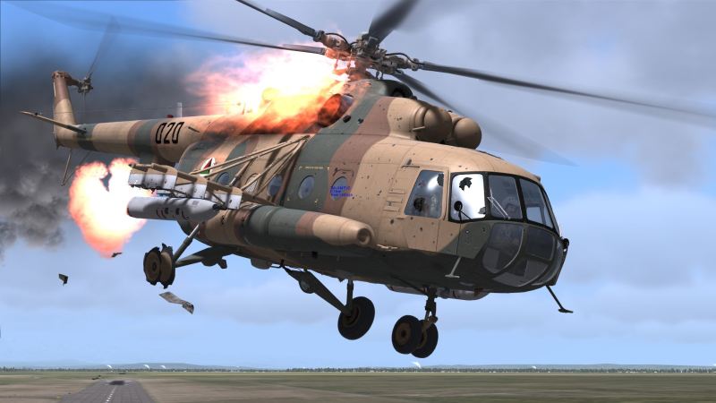 Ukraynada hərbi helikopterin qəzaya uğraması nəticəsində bort texnik ölüb 