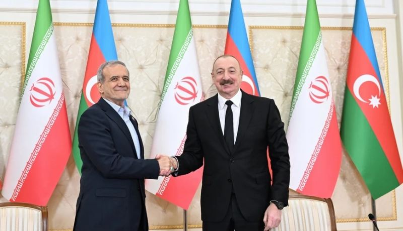 Əliyev Pezeşkiana təşəkkür etdi 