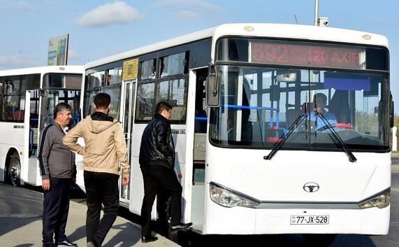 Bakıda bu avtobusun yolu dəyişdirildi 