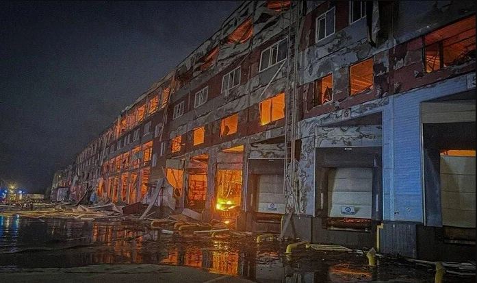 Rusiya \"Avrora\"nın paylama mərkəzinə zərbə endirdi 