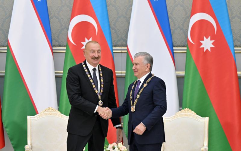 Prezidentlərin təltifolunma mərasimindən FOTOLAR 