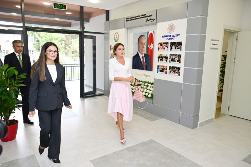Bakının Nəsimi rayonunda yeni körpələr evi-uşaq bağçası istifadəyə verilib 