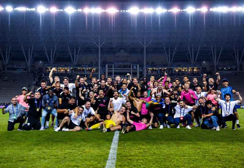 Azərbaycanın “Sabah” futbol klubu Prezident İlham Əliyevə təşəkkür edib 