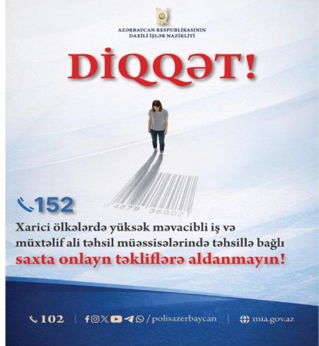 DİN insan alveri ilə bağlı müraciət edib - VİDEO 