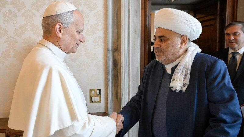 QMİ sədri Roma Papası ilə görüşdü 