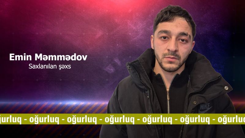 Mənzildən 30 min manatlıq qızıl oğurlayan şəxs saxlanıldı 