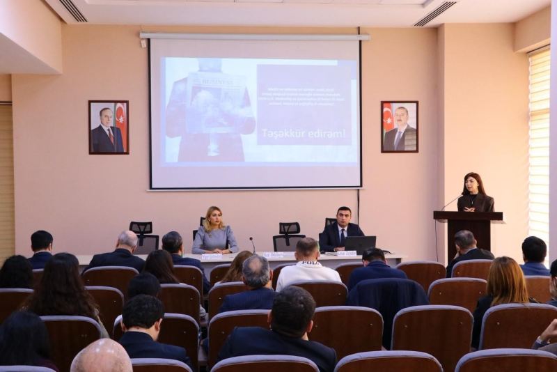 Baş Prokurorluqda media nümayəndələri üçün treninq keçirilib 