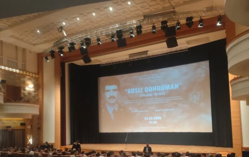 “Adsız qəhrəman” filminin təqdimatı keçirildi - Fotolar 