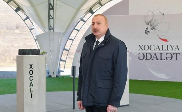 Prezident Xocalıdadır 