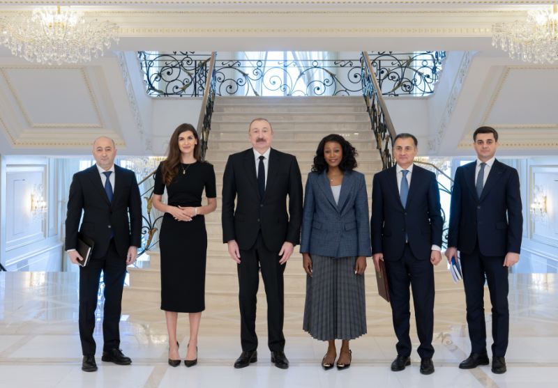 İlham Əliyev yerli televiziya kanallarına müsahibə verib 