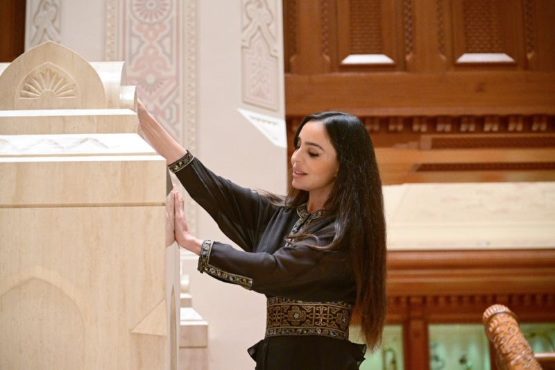 Leyla Əliyeva Maskatda Sultan Opera Evində - FOTOLAR 