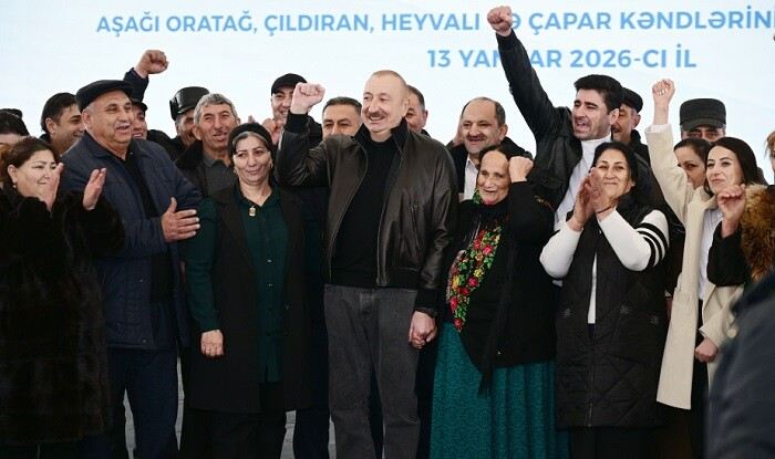 Prezident Ağdərə sakinləri ilə görüşündən paylaşım etdi 