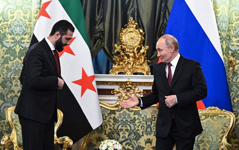 Putin sabah əl-Şaraa ilə görüşəcək 
