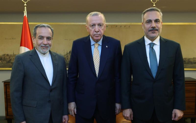 Ərdoğan Araqçını qəbul edib 