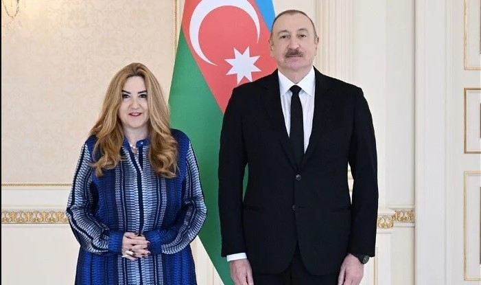Prezident Yunanıstan səfirini qəbul etdi - Foto 