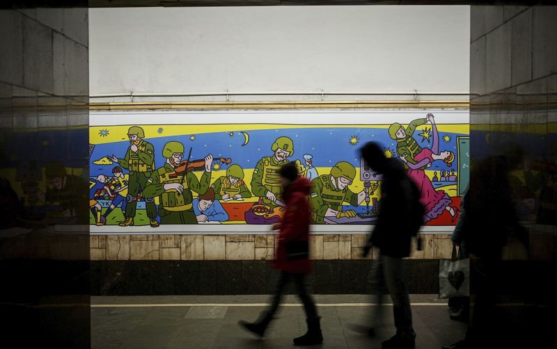 Kiyevdə metronun fəaliyyəti dayandı 