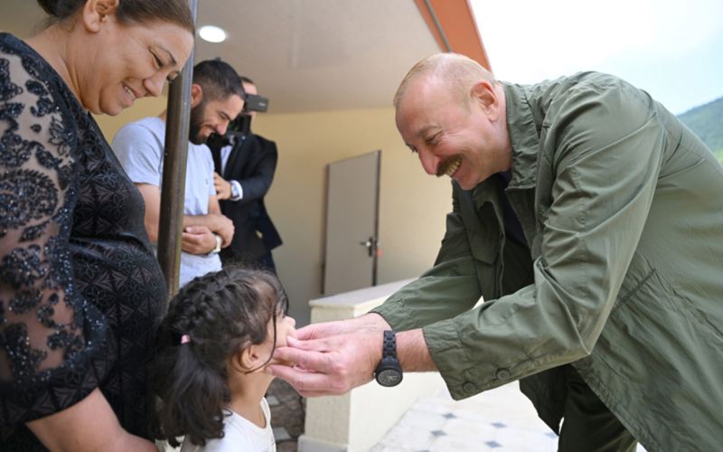 Kiçik Qaladərəsi və uşaqları... - Səmimi fotolar 