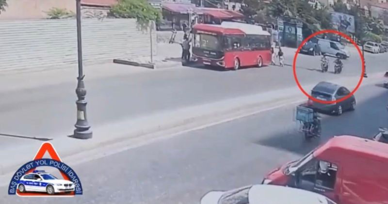 Bakıda iki motosiklet toqquşdu: 22 yaşlı sürücü həlak oldu 