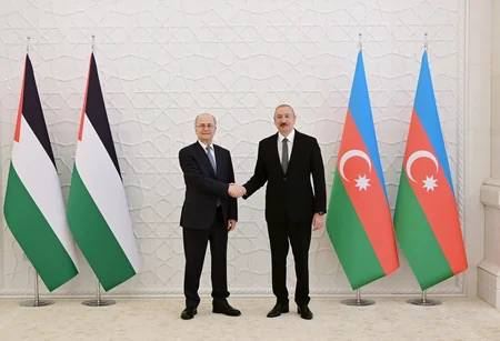 İlham Əliyev Fələstinin baş nazirini qəbul etdi 