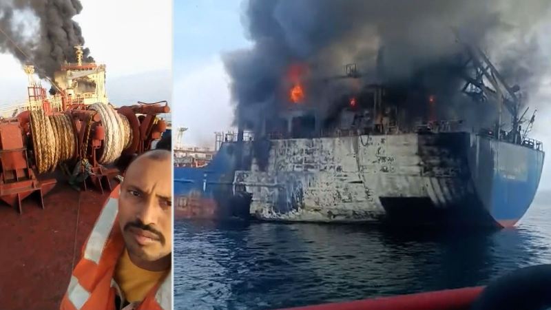 Son dəqiqə! Hörmüzdə tanker vuruldu - Gərginlik artır