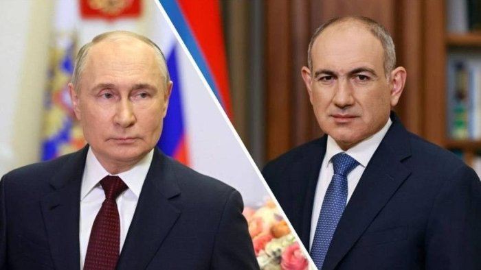 Putin və Paşinyan telefonla danışdı 