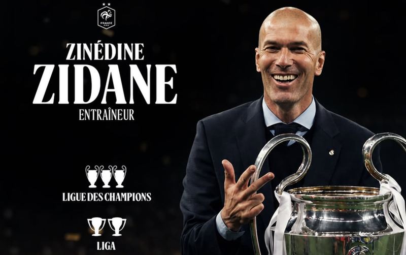 Zidan rəsmən Fransa millisində 
