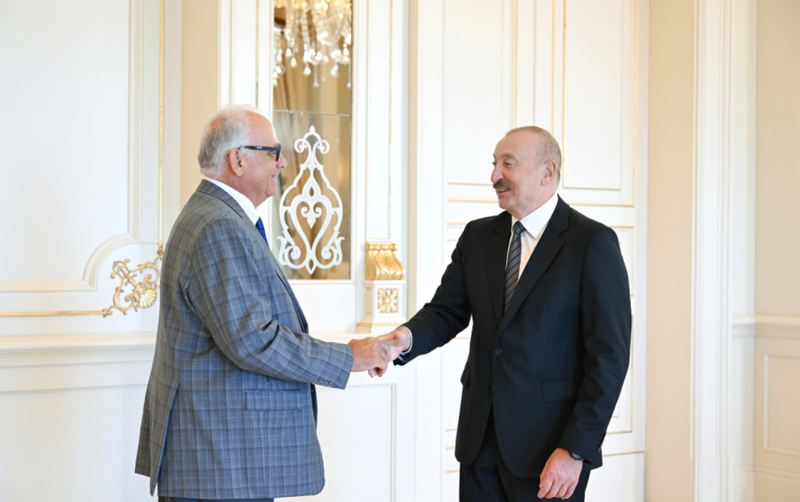 Prezident qəbul keçirdi - Fotolar 