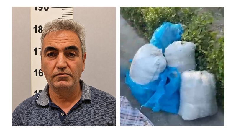 Xəzər rayonunda 45 kiloqram narkotik vasitə aşkarlandı 
