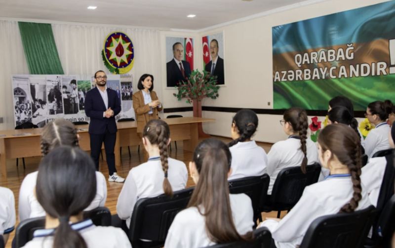 ADY-dən məktəblilər üçün növbəti maarifləndirmə tədbiri - FOTOLAR 