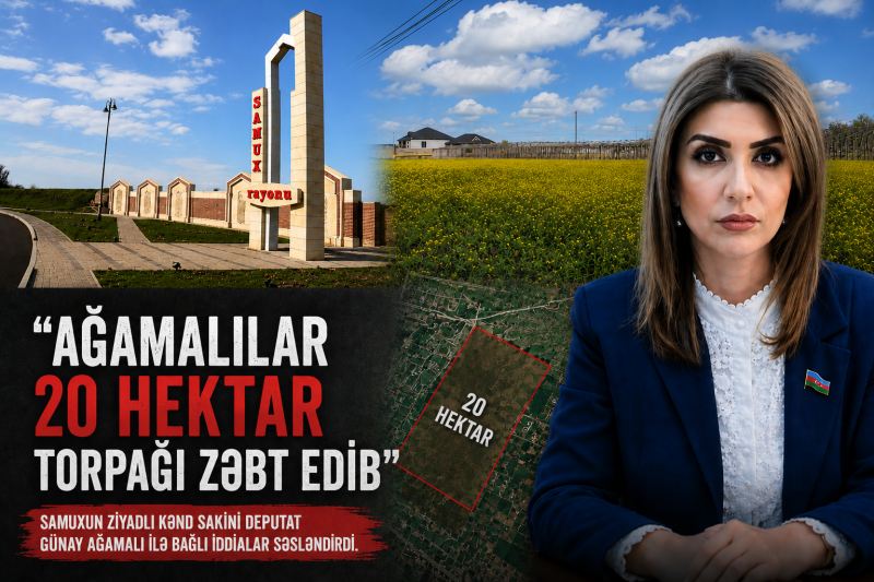 \"Ağamalılar 20 hektar torpağı zəbt edib, qəbiristanlığın ərazisində ferma tikiblər\" - Vətəndaş şikayəti  (VİDEO)