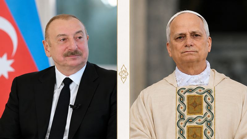 Roma Papası İlham Əliyevi təbrik etdi 