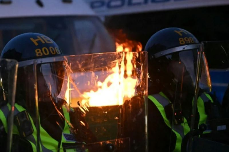 Brüsseldə polis və etirazçılar arasında toqquşmalar baş verib 
