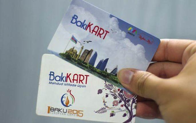 \"Bakı Kart\" kartlarının satış qiyməti bahalaşdı 