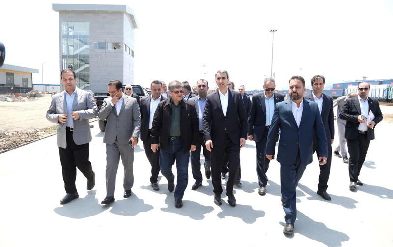 ADY sədri Astara Terminalında aparılan tikinti işləri ilə tanış oldu - Fotolar 