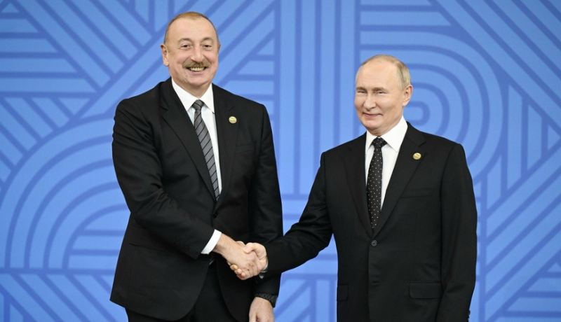 İlham Əliyev Putini TƏBRİK ETDİ 