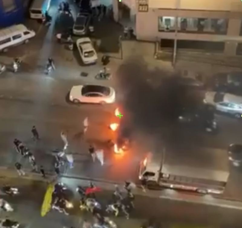 Livan-İsrail razılaşması etirazlara səbəb oldu – Hizbullah tərəfdarları küçələrə çıxdı - VİDEO