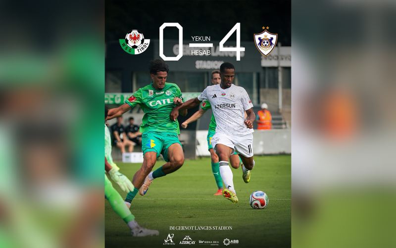 \"Qarabağ\" Avstriya klubunu darmadağın etdi 