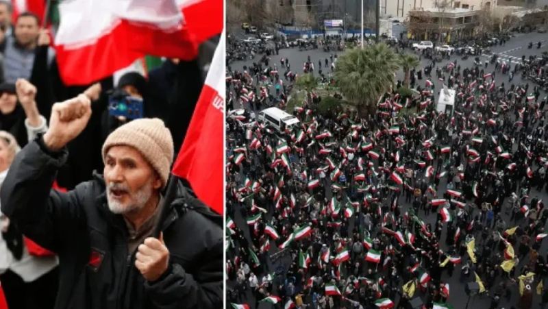 Tehran küçələrində izdiham yaşanır - VİDEO 
