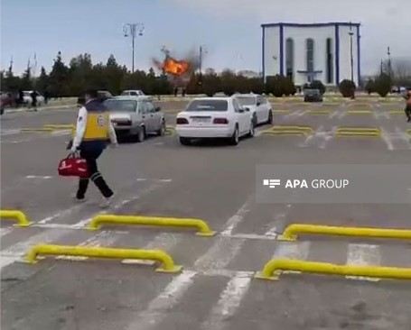 İranın Naxçıvana dron hücumunda iki mülki şəxs xəsarət  alıb 